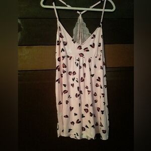 NWOT Joyspun Multiple sizes Sexy Pink Lace Lingerie With Hearts